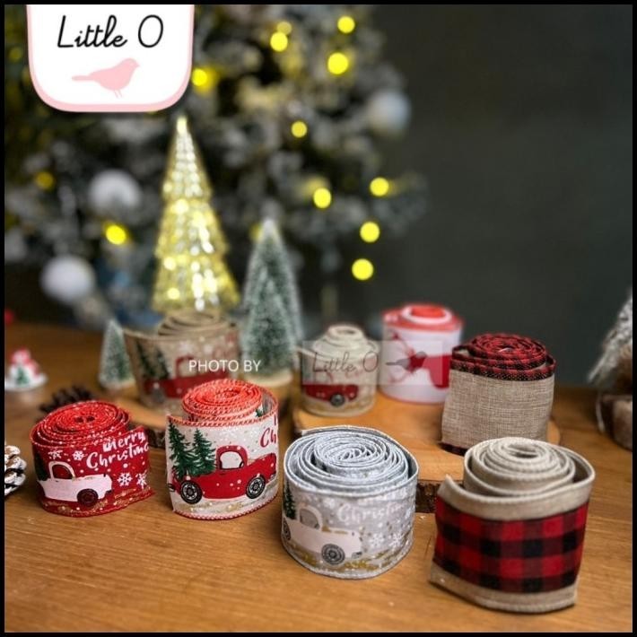 

GRATIS ONGKIR PITA KADO NATAL CHRISTMAS RIBBON DEKORASI NATAL !