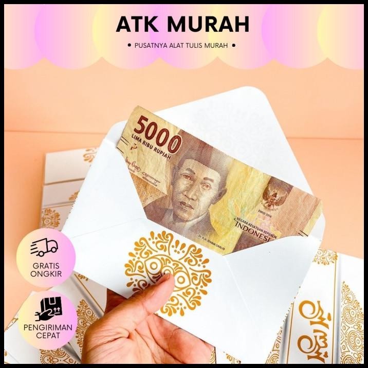 

GRATIS ONGKIR ANGPAO THR AMPLOP LEBARAN MEWAH 1 SET 10 PCS EID MUBARAK UKURAN (9 CM !!!!!!