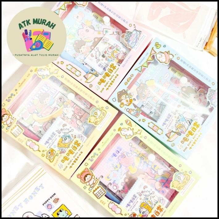

TERMURAH BINDER DUNDUN DAILY SERIES A6 TERMURAH FULLCOLOR SEMUA LEMBAR BERWARNA !!!!!!
