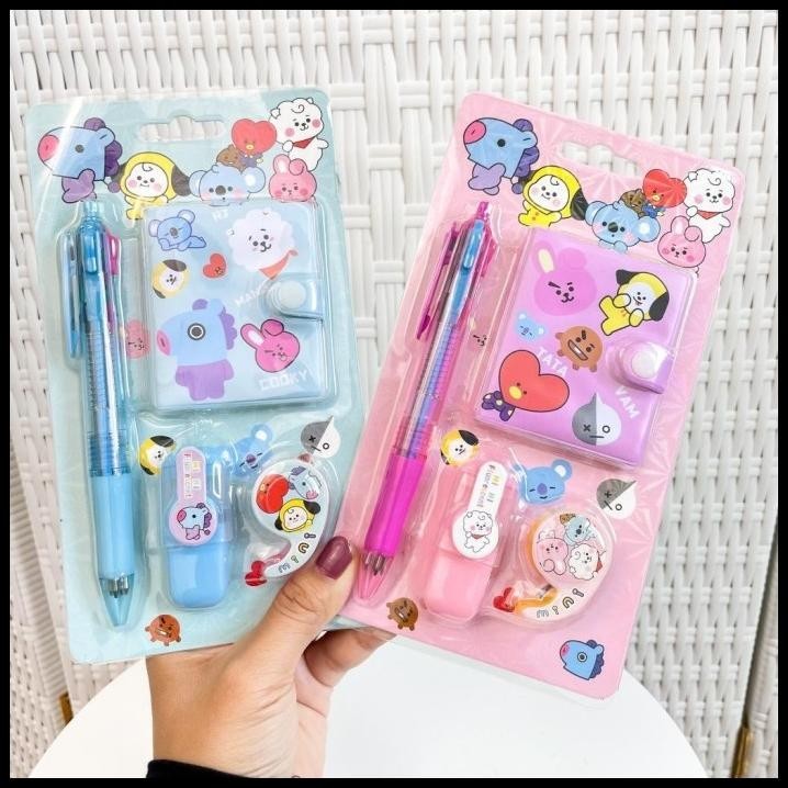 

DISKON SET ALAT TULIS MINI BT 21 ISI 4 KADO UNIK SOUVENIR
