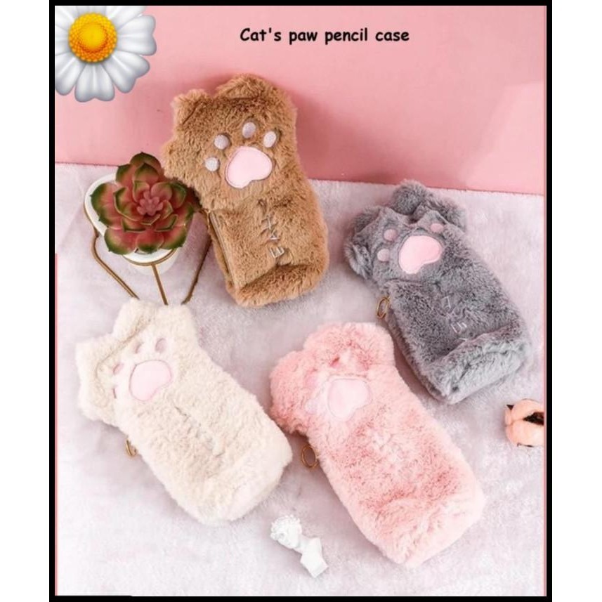 

DISKON KOTAK PENSIL TEMPAT PENSIL KAPASITAS BESAR FLUFFY CAT'S PAW PLUSH !!!!!!