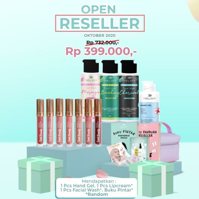 Paket Fabil Skincare Kosmetik