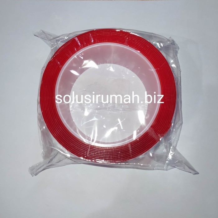 

] ISOLASI 50MM 50 DOUBLE TAPE MERAH 3 METER not 3M BUILDING & OTOMOTIF