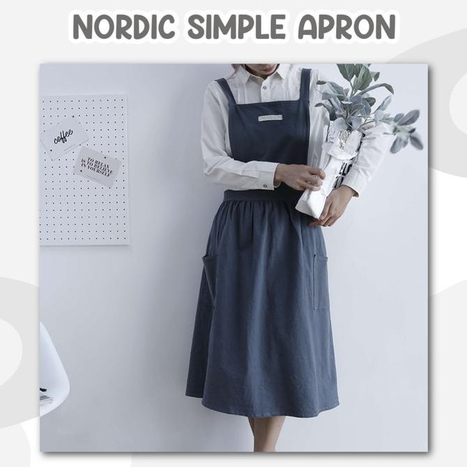 Nordic Simple Apron / apron / celemek