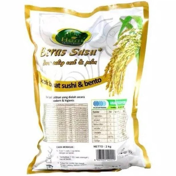 

Beras Susu Hotel Organik 2 kg PS