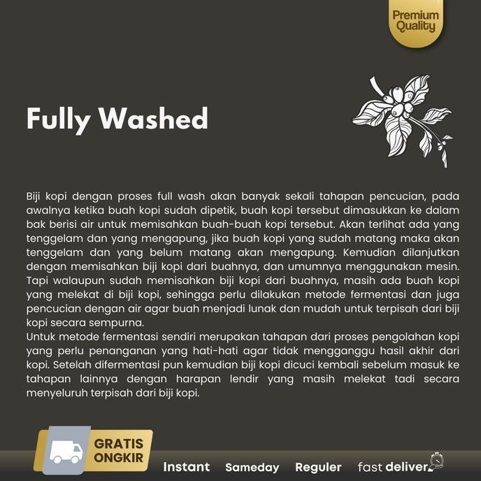 

Northsider Kopi Arabika Bali Kintamani Fully-Washed Coffee 1Kg