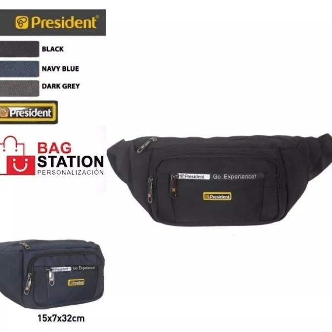 TAS PINGGANG PRESIDENT ORIGINAL WAIST BAG PRESIDENT ORI TAS SEPEDA