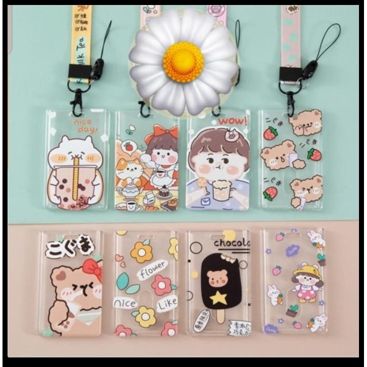 

TERBARU TEMPAT KARTU / NAME TAG HOLDER / ID CARD HOLDER DENGAN TALI LANYARD !!!