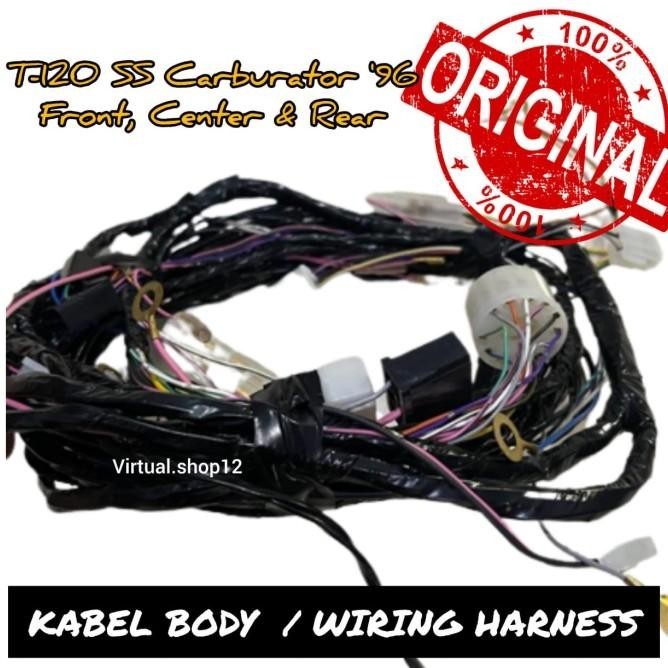 Kabel Body T120Ss / T 120 Ss 1 Set ( Front, Center & Rear )