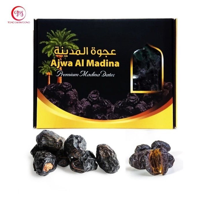 

Kurma Ajwa Aliyah Al Madinah 1 Kg - Azwa Dates / Korma Nabi