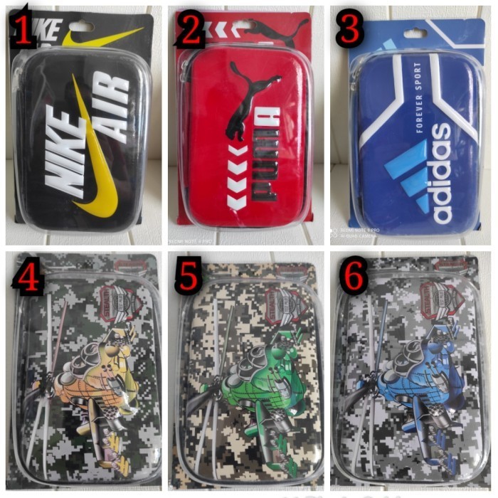 

TEMPAT / KOTAK PENSIL ANAK COWOK UK. BESAR PENCIL CASE PREMIUM QUALITY