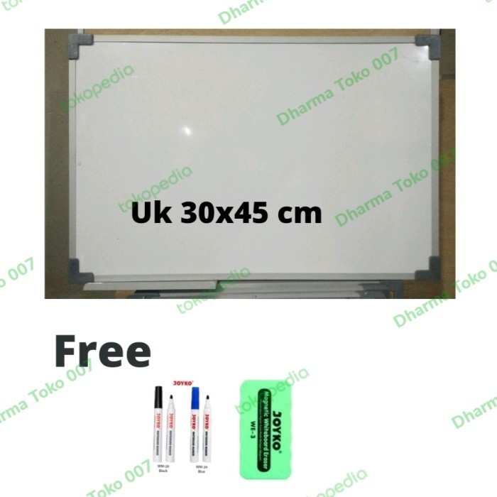 

Papan Tulis / Whiteboard Daichi Gantung Magnetic Uk 30 X 45
