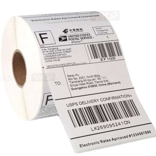 

Kertas Label Barcode A6 100 X 150 Isi 500 Pcs Kualitas Premium Resi