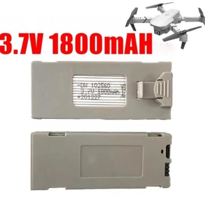 Sale Spare Part Baterai Drone E88 Pro 2 Lipo 3.7V 1800Mah Battery Tokonisaya