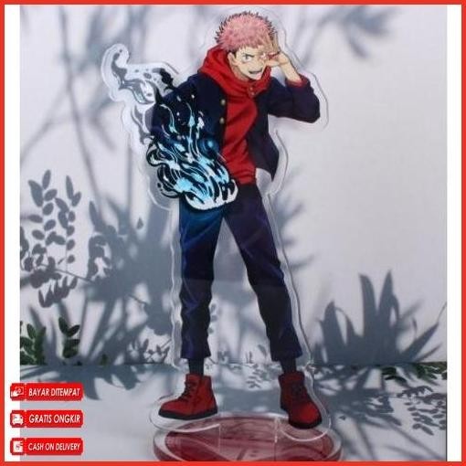 Baru Jujutsu Kaisen Standee Akrilik Jjk Gojo Sukuna Yuji 15 Cm Cuci Gudang