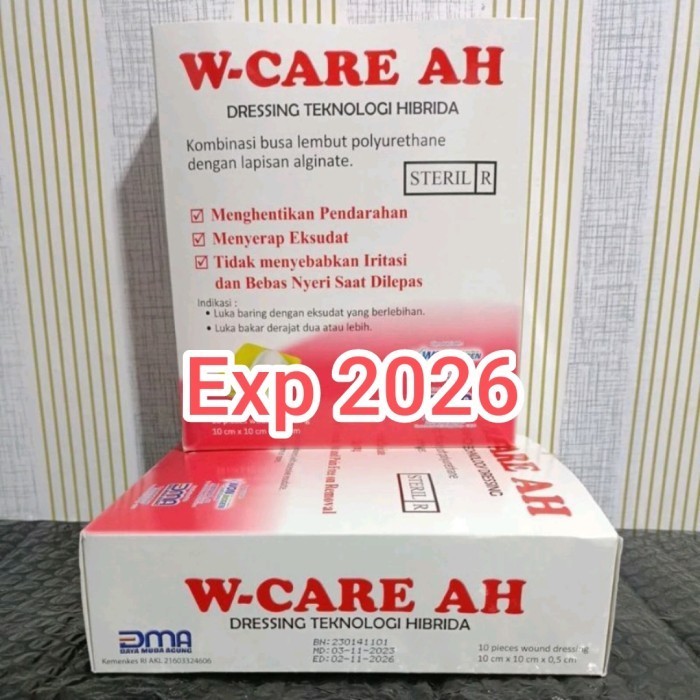 Ready ORIGINAL W CARE AH we care AH w-care AH perban luka FOAM