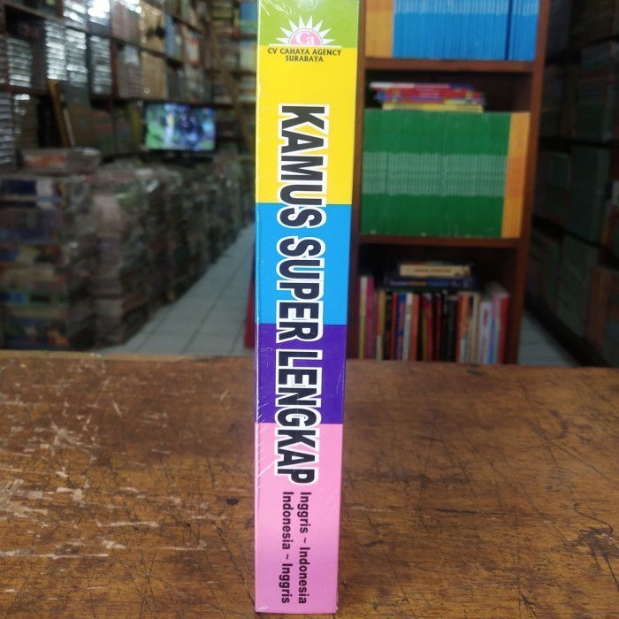 

Buku Kamus Super Lengkap Inggris-Indonesia & Indonesia-Inggris