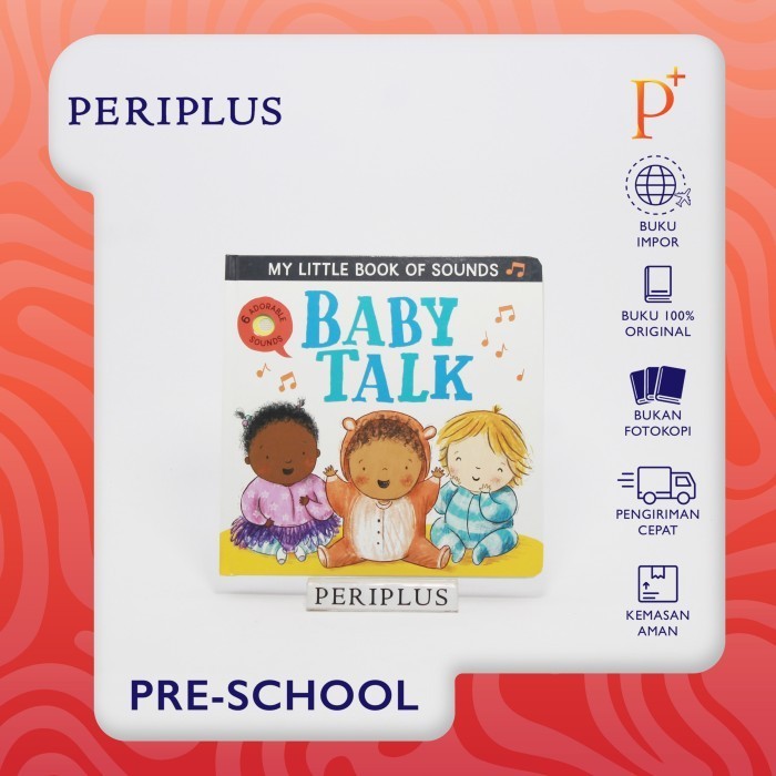 

My Little Book Sounds: Baby Talk - 9781801046060