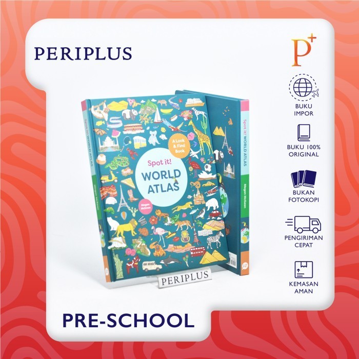 

Spot It! World Atlas - 9781741178982