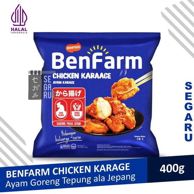 

BENFARM Chicken Karage | Ayam Goreng Ala Jepang 400 gram