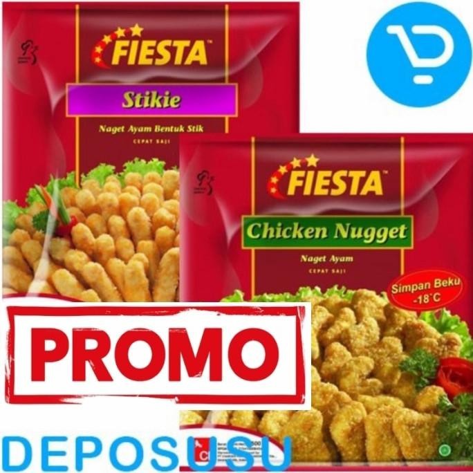 

Fiesta Chicken Nugget - Nuget / Stikie 500gr