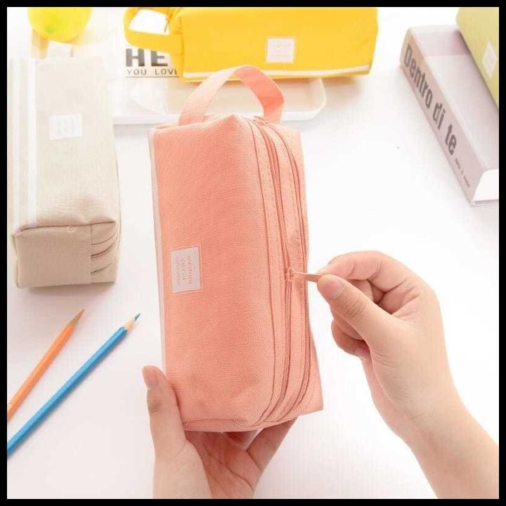 

GRATIS ONGKIR GGT KOTAK PENSIL DAN STATIONERY DUAL ZIPPER DOMPET PENSIL 2 POUCH !!!!!!