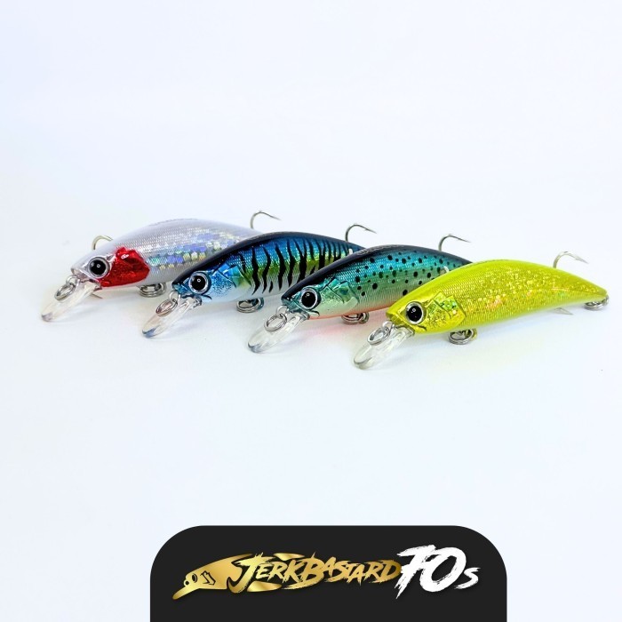 Sakana Jerkbastard 70S 10Gr Lure Minnow Umpan Casting