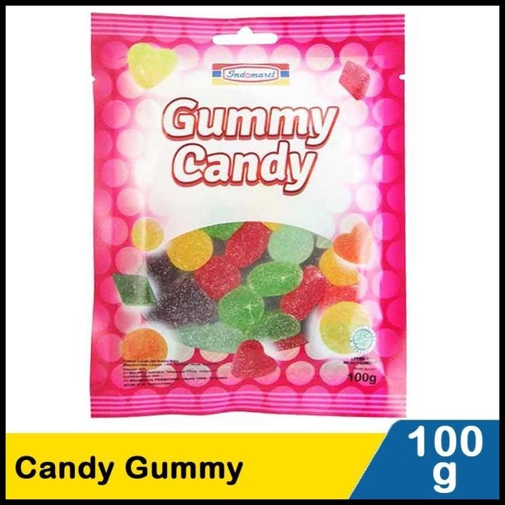 

DISKON INDOMARET CANDY GUMMY 100G !!