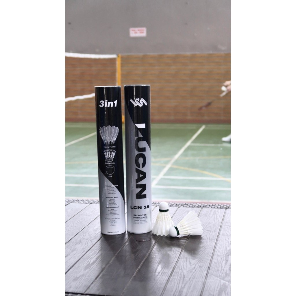 Shuttlecock Badminton Lucan 3 In 1 / Kok Badminton / Shuttlecock