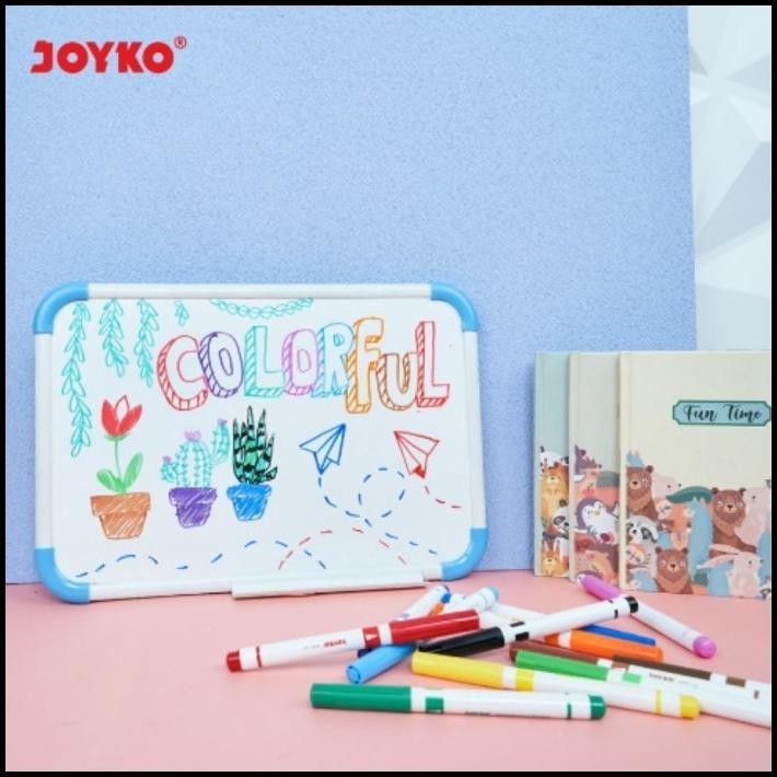 

DISKON COLOR WHITEBOARD MARKER JOYKO WMC-63 / 12 WARNA !!!!