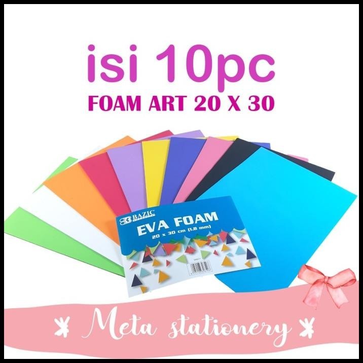 

BEST DEAL FOAM ART POLOS 1 PAK ( ISI 10PCS ) WARNA CAMPUR !!!!!!!