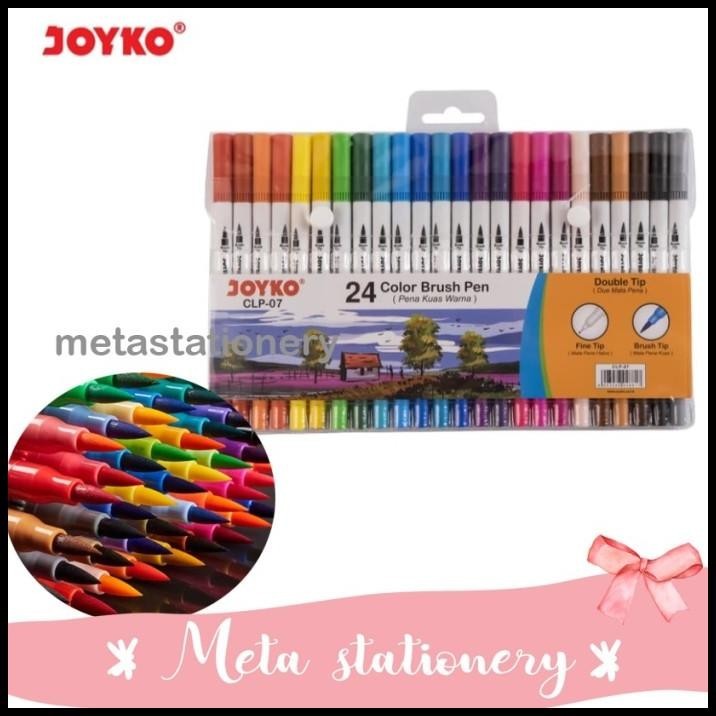 

GRATIS ONGKIR DUAL BRUSH PEN JOYKO 24 WARNA CLP-07