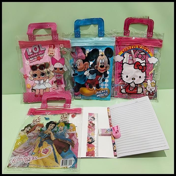 

HOT DEAL STASIONERY SET PAKET ALAT TULIS SEKOLAH KARAKTER CARS LIGHTING MCQUEEN