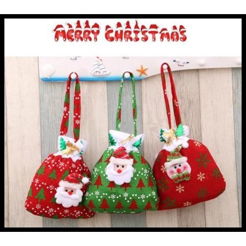 

HOT DEAL TAS POUCH KAIN TALI SERUT GOODIE BAG HADIAH CHRISTMAS KADO HADIAH !!!!!