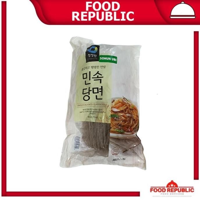 

BIG SALE SOHUN UBI 500 GR CHUNG JUNG ONE VERMICELLY JAPCHAE BIHUN KOREA HALAL !!!!!