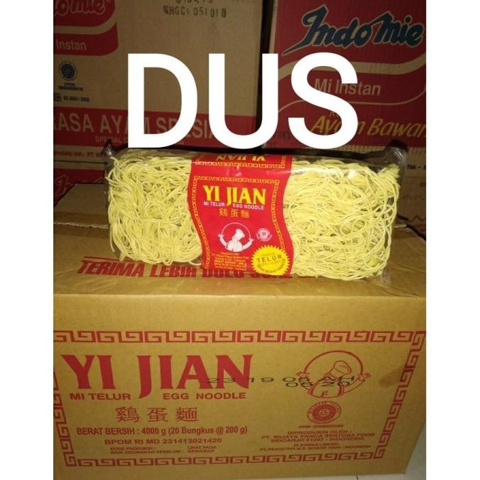 

NEW PRODUK MIE TELUR YI JIAN KECIL ISI 20PCS PER-DUS !!!!!