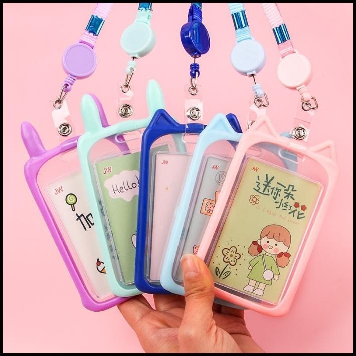 

GRATIS ONGKIR NAME TAG GANTUNGAN KARTU MOTIF LUCU TEMPAT KARTU ID CARD LANYARD