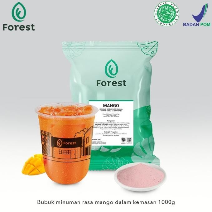 

NEW PRODUK BUBUK MINUMAN MANGO POWDER - FOREST BUBBLE DRINK !!!!!