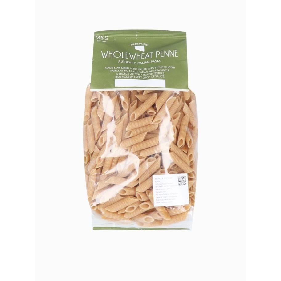 

READY STOCK M&S FOOD - ANEKA PASTA - WHOLE WHEAT PENNE 500 GRAM !!!!!