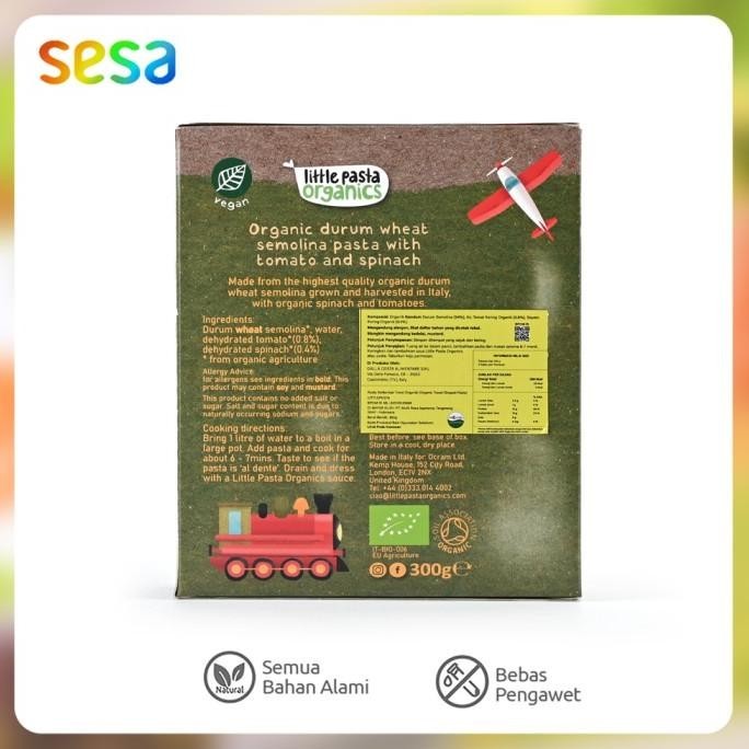 

BIG SALE LITTLE PASTA ORGANICS - TRAVEL SHAPED PASTA 300 G | PASTA ORGANIK !!!!!