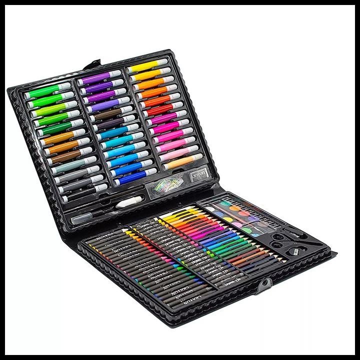 

HOT DEAL PENSIL WARNA MELUKIS MENGGAMBAR |ISI 150 PCS CRAYON SET COLOURING