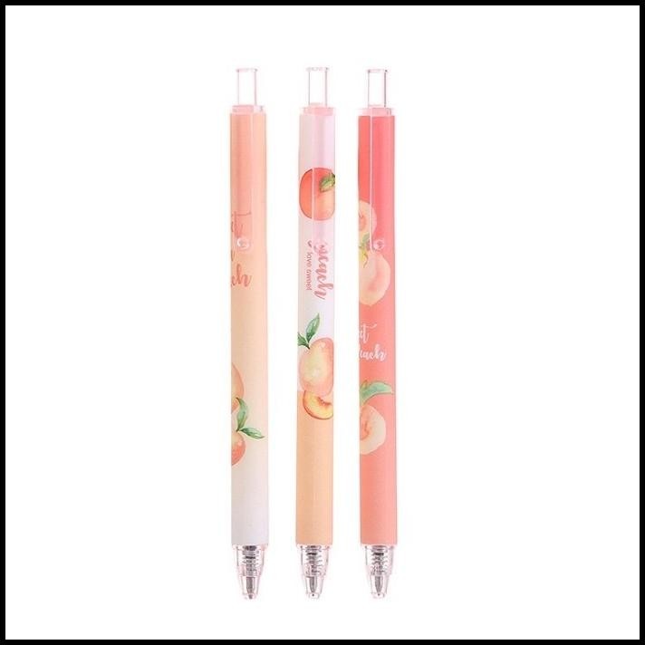 

GRATIS ONGKIR PEN HITAM MOTIF BUAH PEACH KOREAN STYLE CUTE AND AESTHETIC
