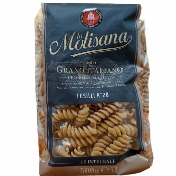 

BIG SALE LA MOLISANA FUSILLI INTEGRALI N.28 / WHOLE WHEAT PASTA 500G !!!!!