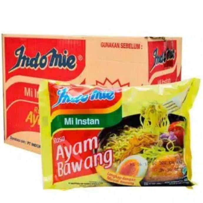 

BIG SALE INDOMIE AYAM BAWANG 1 DUS ISI 40 BUNGKUS / MIE INSTANT KUAH RASA AYAM !!!!!