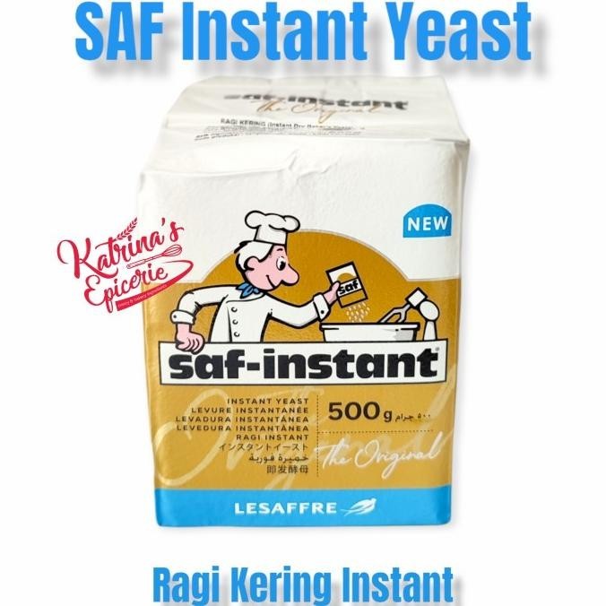 

Saf Instant Yeast 500 Gram Ragi Kering Instant Untuk Roti Donat Dll