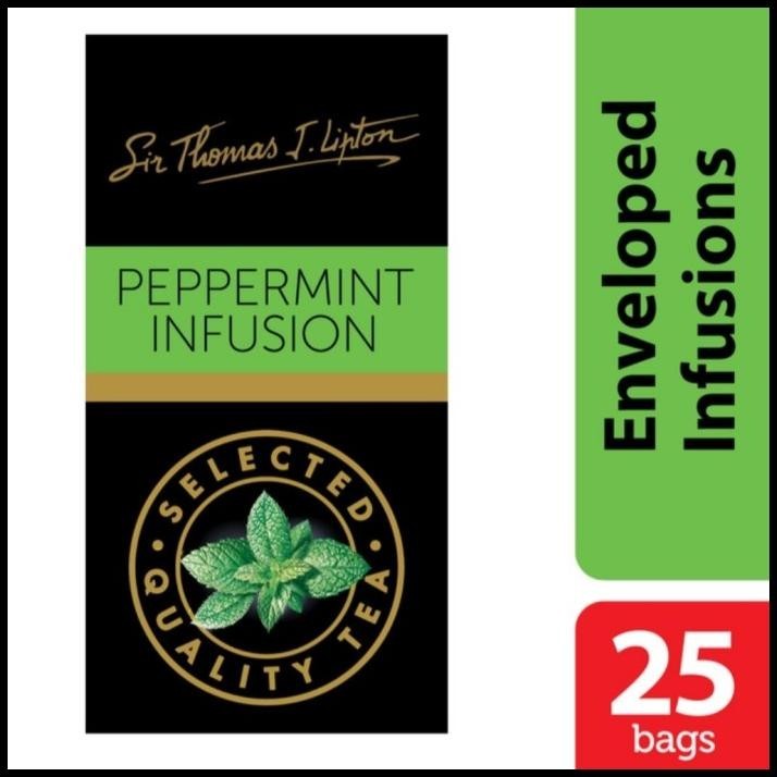 

DISKON LIPTON PEPPERMINT INFUSION TEA STL 25S/LIPTON TEA/TEH LIPTON !!!!!!!