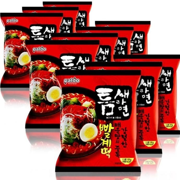 

TERBARU MIE RAMEN KOREA PALING PEDAS ISI 5 PCS - PALDO TEUMSAE 120 GR !!!!!