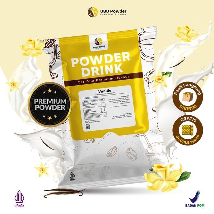 

READY STOCK BUBUK MINUMAN VANILLA 1KG - POWDER VANILLA 1KG !!!!!