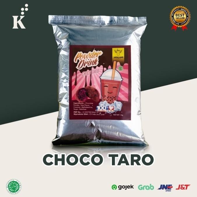 

TERBARU BUBUK MINUMAN BUBBLE POWDER DRINK CHOCO TARO ORIGINAL JAVALAND 1KG !!!!!