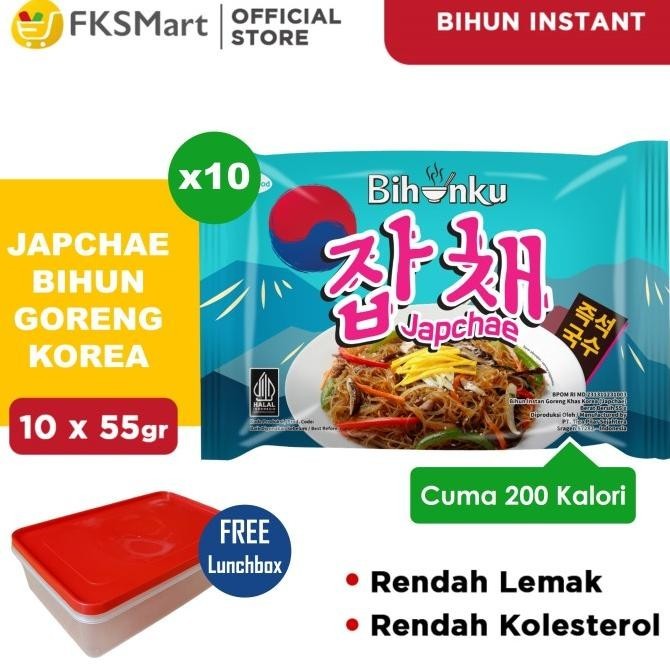 

BIG SALE BIHUNKU KOREA JAPCHAE PAKET ISI 10 !!!!!